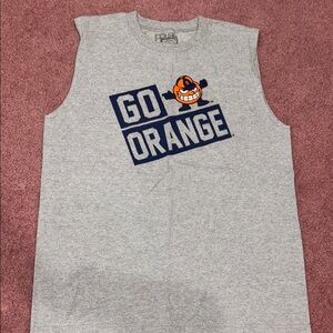 Sleeveless Gray Shirt - Go Orange Design Syracuse
